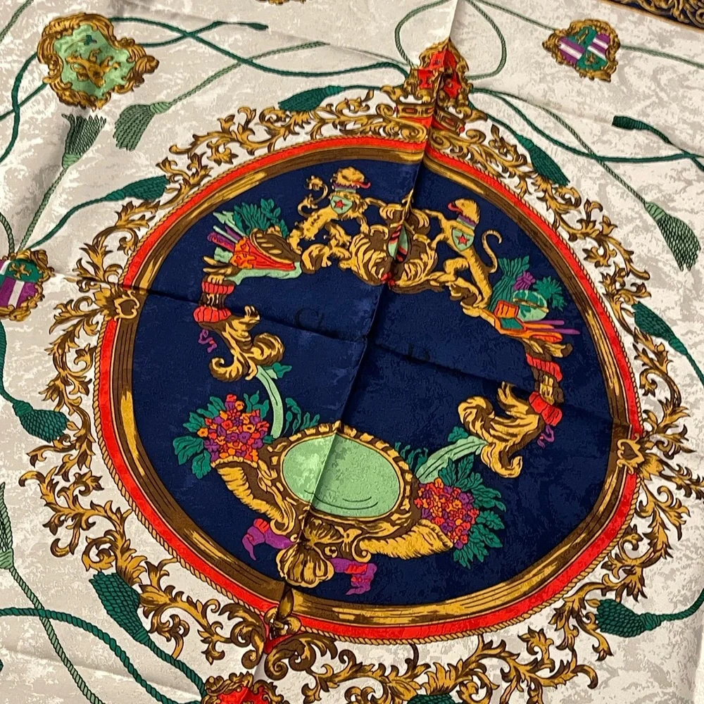 Brand new Vintage Christian Dior 100% imported silk scarf
